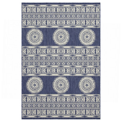 Tapis bleu intérieur / extérieur