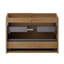 Kora 32" Bamboo Faux Finish Wall-Mounted Single Bathroom Vanity with Integrated Ceramic Top & Handles-438825110