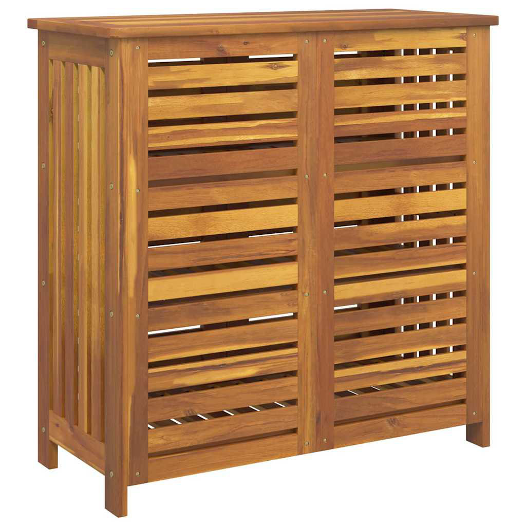 Garden Cabinet With Storage With Door Brown 90 X 40 X 90Cm
