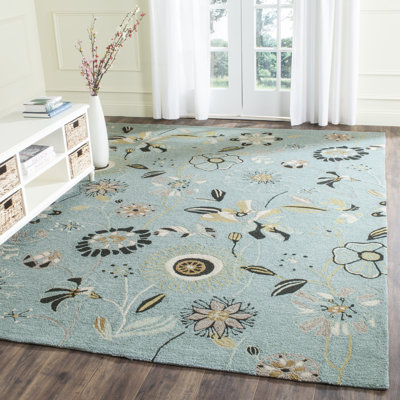 Doyle Hand Hooked Performance Floral Rug