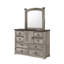 Commode rustique gris, commode en métal