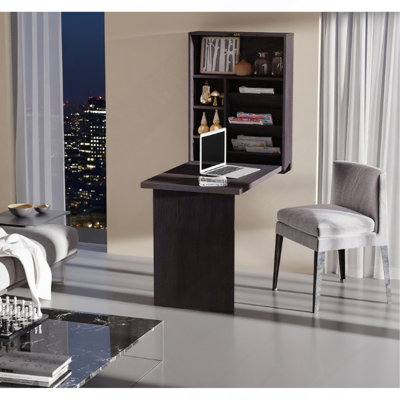 Bureau flottant avec rehausse Savaira