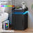 Multi-functional Black Nightstand – Space-saving Storage Cabinet For Bedrooms & Home Offices-988528533