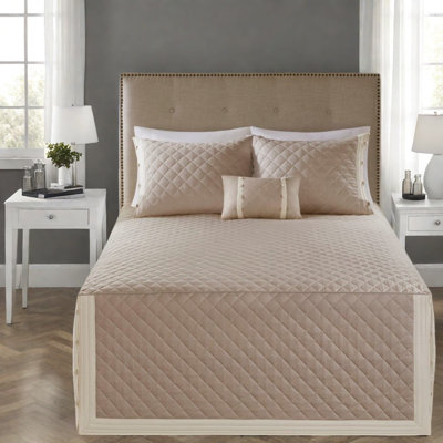 Luxurious Cotton Bedding Sets, Queen, Elegant Transitional Style For Home