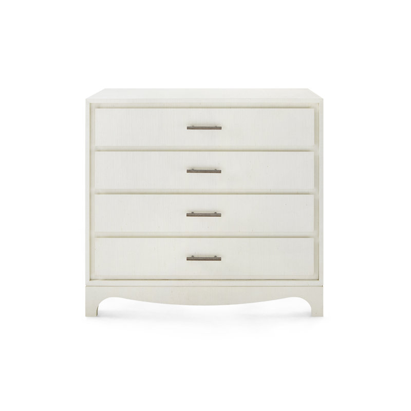 Barrett Large 4-Drawer, Sand White
