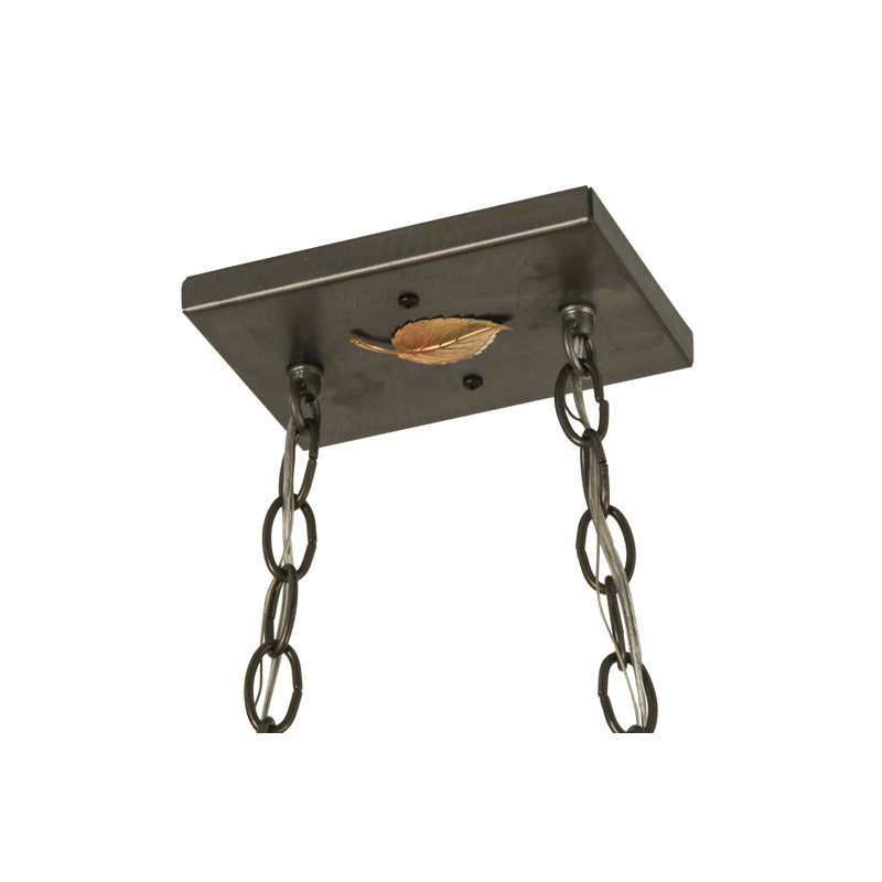 Luminaire suspendu géométrique pour table de billard 6 lumières Old Forge