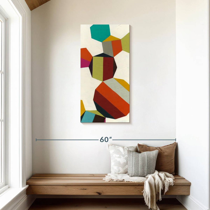 Poly-Rhythmic III, 42" H x 21" W