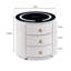 Broghin 46cm W Manufactured Wood Bedside Table-994067266