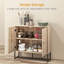 Collegiate Embossed Arrow Storage Cabinet w/ Adjustable Shelf Metal Frame Handles