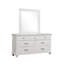 Commode transitionnelle 61 ", gris vieilli
