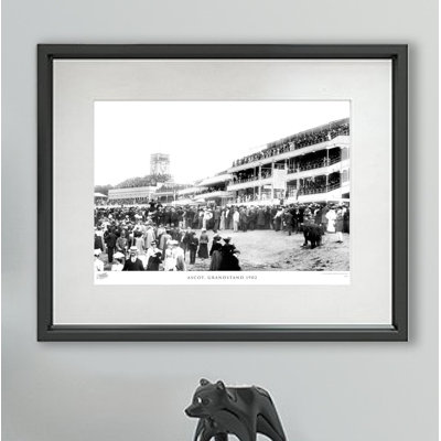Ascot, Grandstand 1902 - Single Picture Frame Print