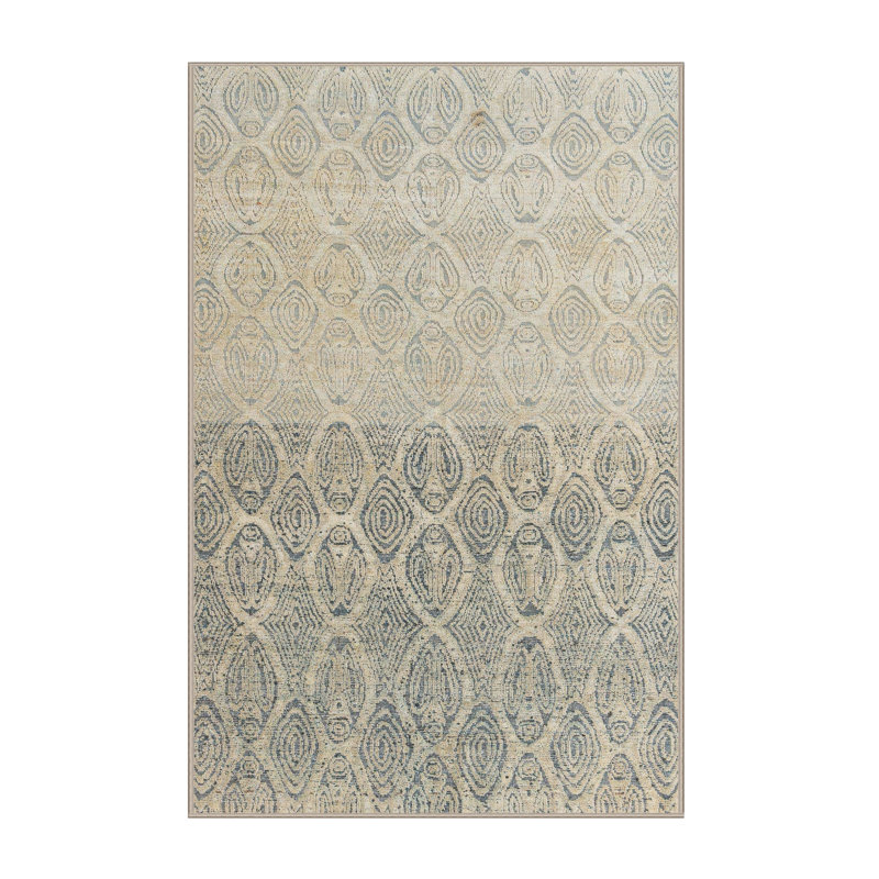 Abstract Indoor Rug, Rectangle 6' x 9'
