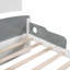 Lit plateforme simple avec couchette et rangement pour chambre Aingeru-931185646