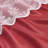 Ombre Blackout Curtains 4 Pcs Set Mix & Matched - 2 Pcs Leaf Sheer Lace & 2 Pcs Ombre Blackout Room Darkening Window Curtains for Bed Room Living Room 63 Inch Long Grommet Thermal Insulated Sunlight Blocking Noise Reducing Red Color-447374052-447374072