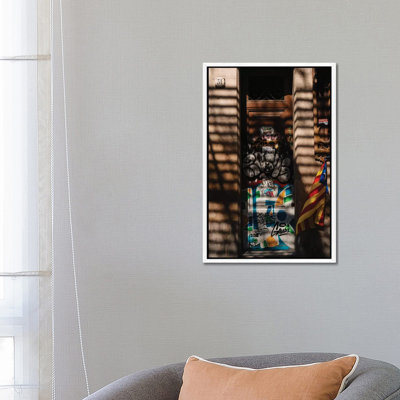 Barcelona Shadows by Bethany Young - Print on Canvas