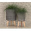 Ensemble de pots à fleurs en argile 3 pièces Ralph-53599456