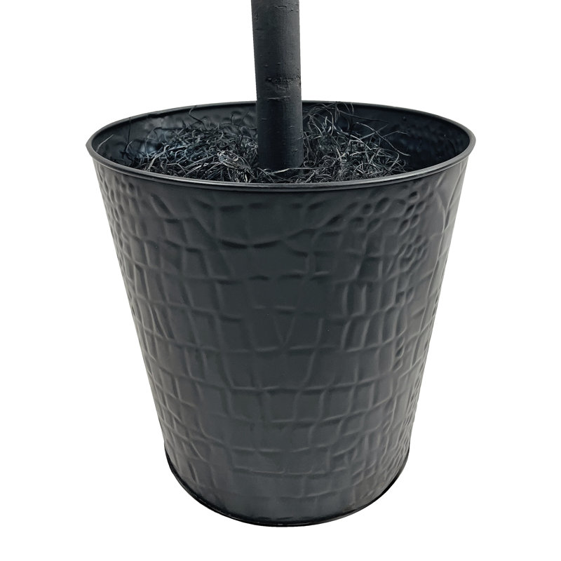 Jacobson 72'' Faux Ficus Tree, Black
