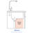 27" Sink, Stainless Steel 16G T304, 10 Inch Depth, X-Shaped Water Guide, Soundproofing, 27"X21"X10 27 Deep Kitchen Style, R10 Rounded Corner,-121609666