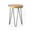 Aukeem Solid Wood Top End Table-773504349