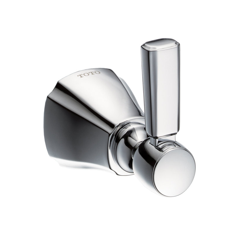 Guinevere Robe Hook, Polished Chrome