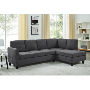 L Shaped Grey Couch | Wayfair