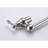 Wall Mount Folding Kitchen Pot Filler Faucet In Brushed Nickel, 360 Rotatable, Double Handles For Stable Water Discharge, Coating Flow,-1771879415