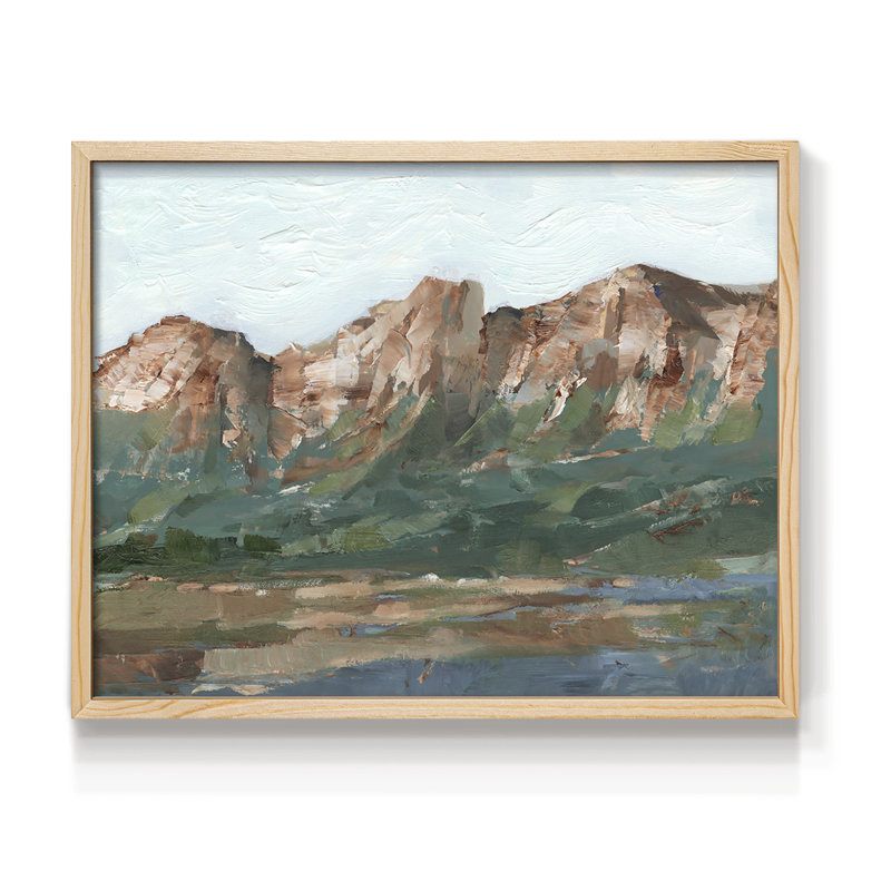 Heading West I -Framed Print - Restickable, Naturel, H 11 po x l 14 po