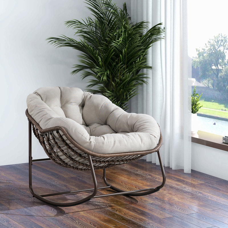 Chaise berçante, Oléfine brun clair