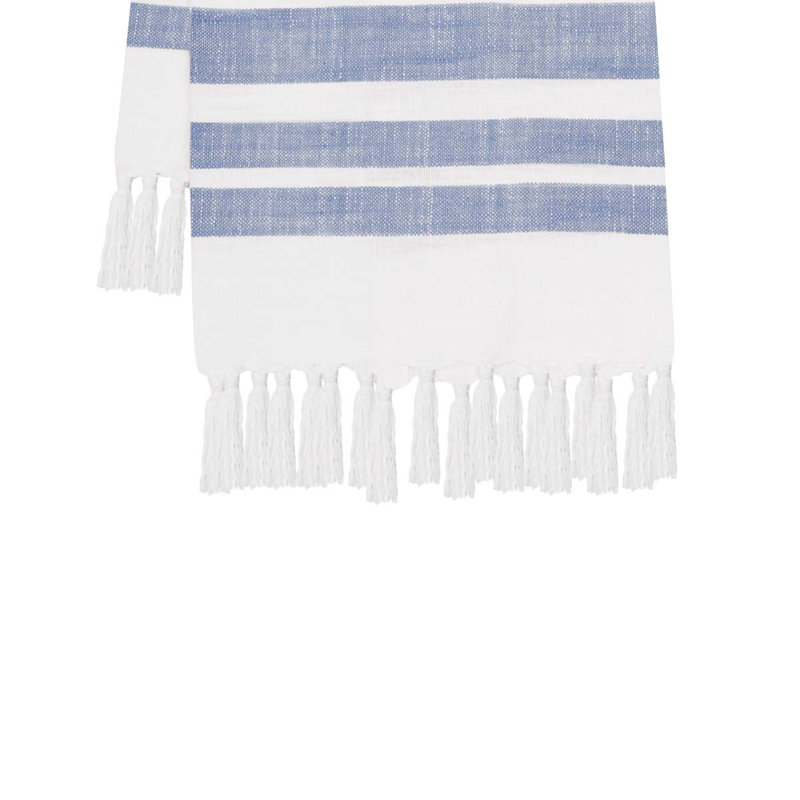 Morgan Denim Towel, Blue