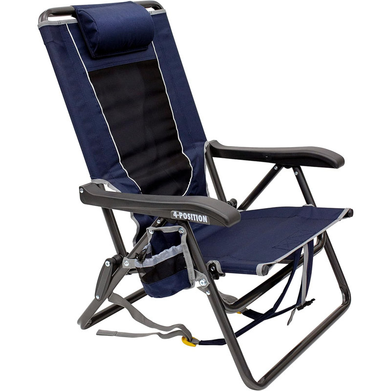  Backpack Event 4-Position Indigo Hard Arm Backpack Chair