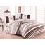 Ensemble de housse de couette 100% coton blanc / bleu-2022298370-2075929136