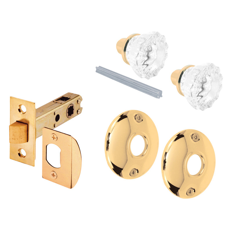 Aucun bouton rond, Laiton