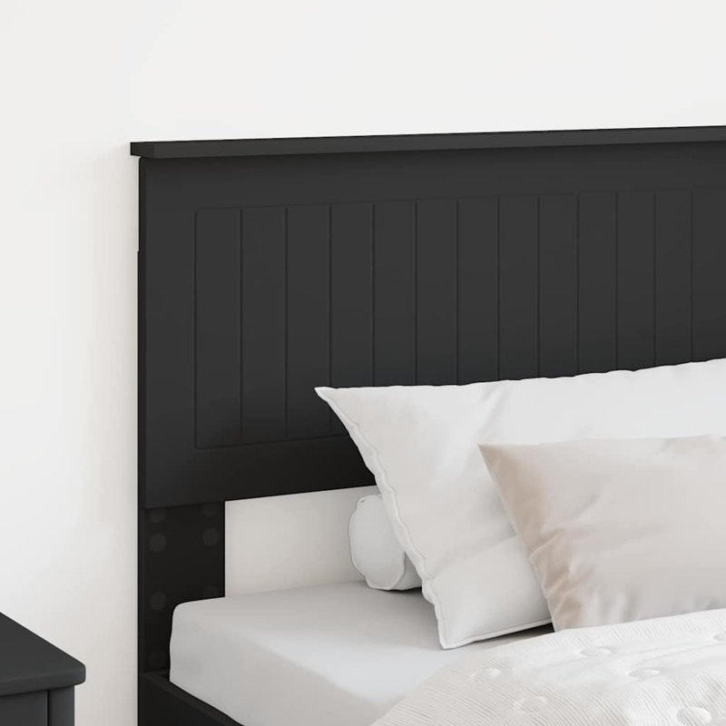 Headboard, Twin, Black Oak