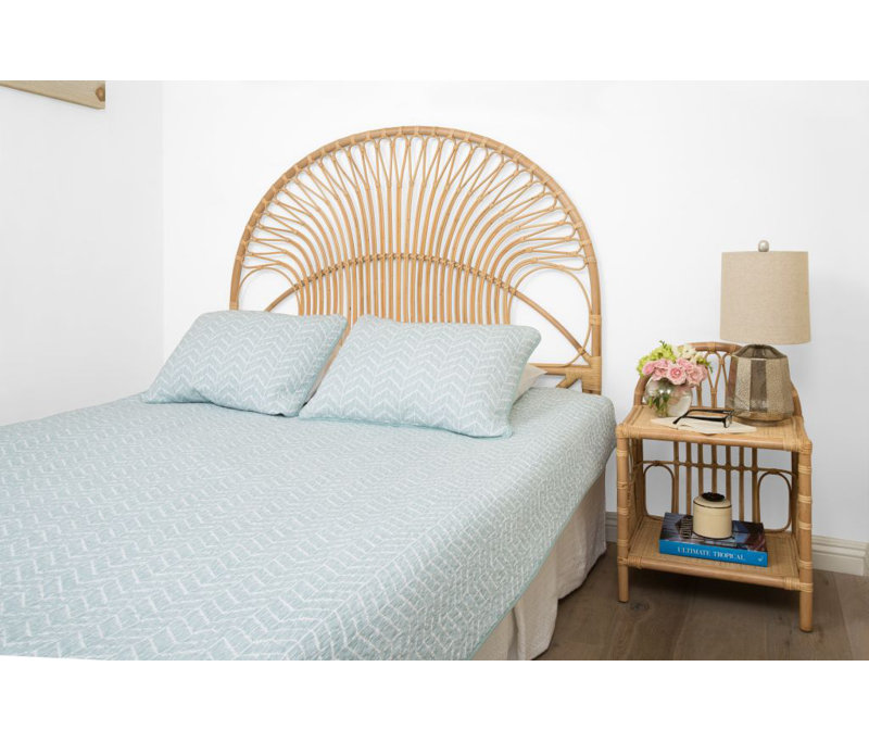 Deloris 20'' W Wicker / Rattan Nightstand, Natural