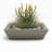Newport Shallow Concrete Planter -850070739-850070751