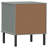 Nightstand Bedside Table with Drawer Bed Table Solid Pine Wood OSLO-527587099