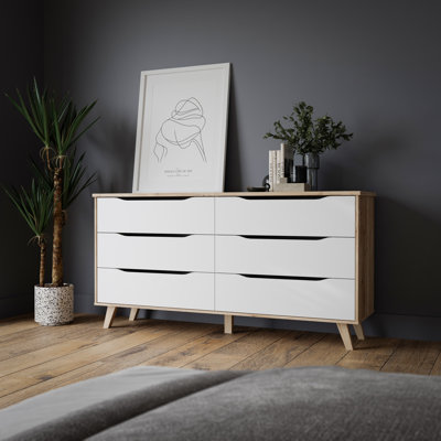 Sanson 164.7 cm W Chest of 3 Drawers
