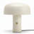 Anita Cream 12" Modern And Elegant LED Table Lamp With Brass Rotary Knob-2018548838-2018548841