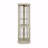 Corner Cabinet, Antique, Glass, - Elegant Display Case For Living Room And Bar Storage - For Collections And Wine-313278859