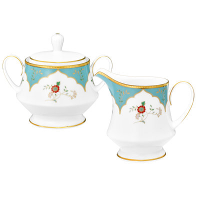 Ensemble Noritake Lodi's Morning Sugar and Creamer
