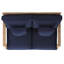 Causeuse avec coussins Samya-776179357