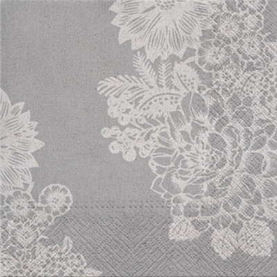Ensemble de 20 serviettes de table en dentelle