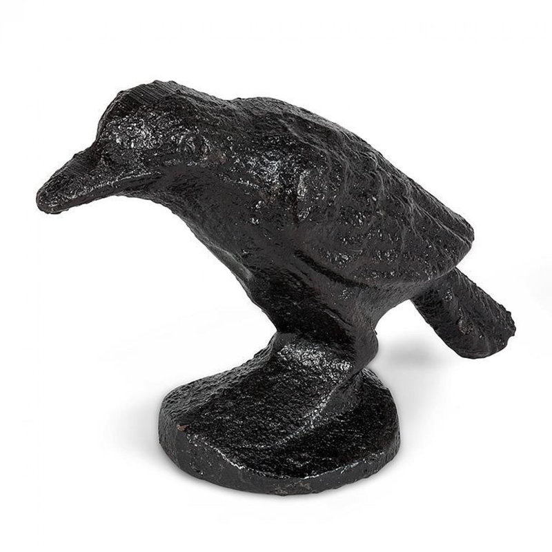 Figurine petit corbeau debout