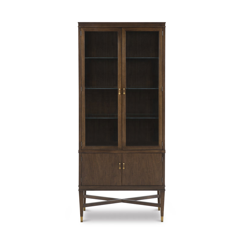 Bridgeton Solid Wood Curio Cabinet