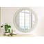 Huldar Glass Flat Wall Mirror