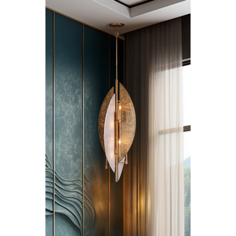 Minka Lavery Saint-Martin - 8 Light Foyer In Ashen Gold Finish