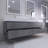 Babajide 83.3'' Bathroom Vanity with Acrylic Top-1872885511