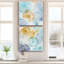 «Circle Honey Blues I», ensemble de 2 reproductions sur toiles tendues-1114850859