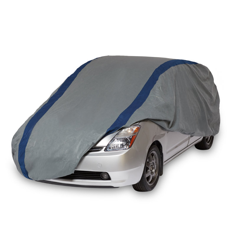 Weather Defender Buckle Mildew Resistant Automobile Cover By Duck Covers, 51" H x 59" W x 183" D
