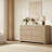 Allete 55.2"W Modern Fluted Panel 7-Drawer Dresser-243733643
